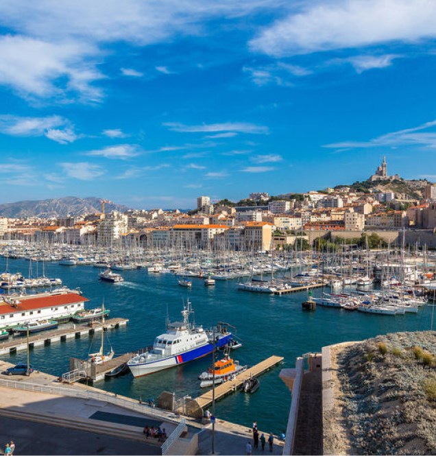 How to reach Marseille by ship